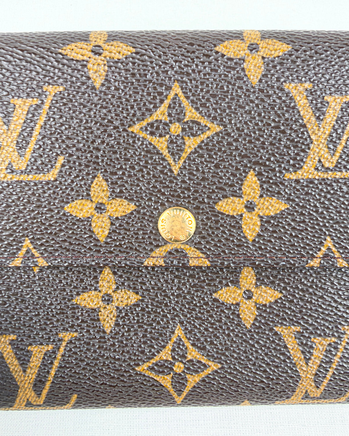 Louis Vuitton Porte-Monnaie Crédit Monogram Canvas Wallet