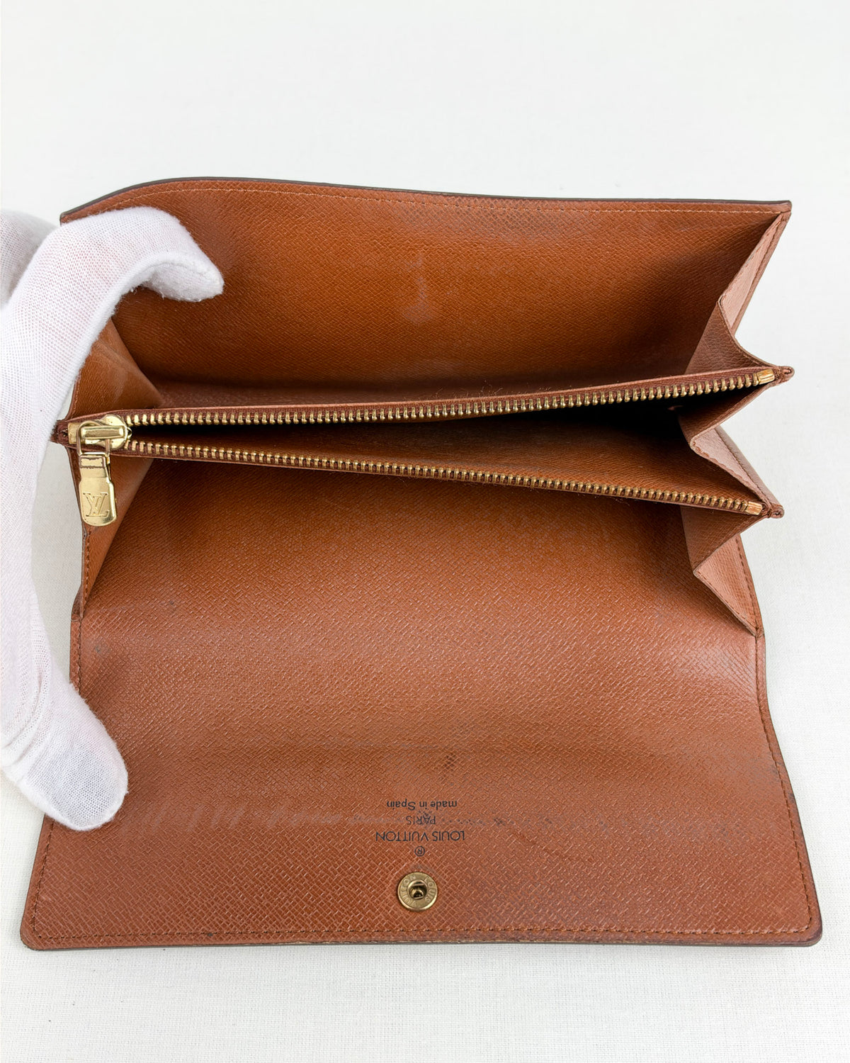 Louis Vuitton Porte-Monnaie Crédit Monogram Canvas Wallet